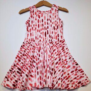 DotDotSmile Size 2t Tank Dress - NWT - White and red print